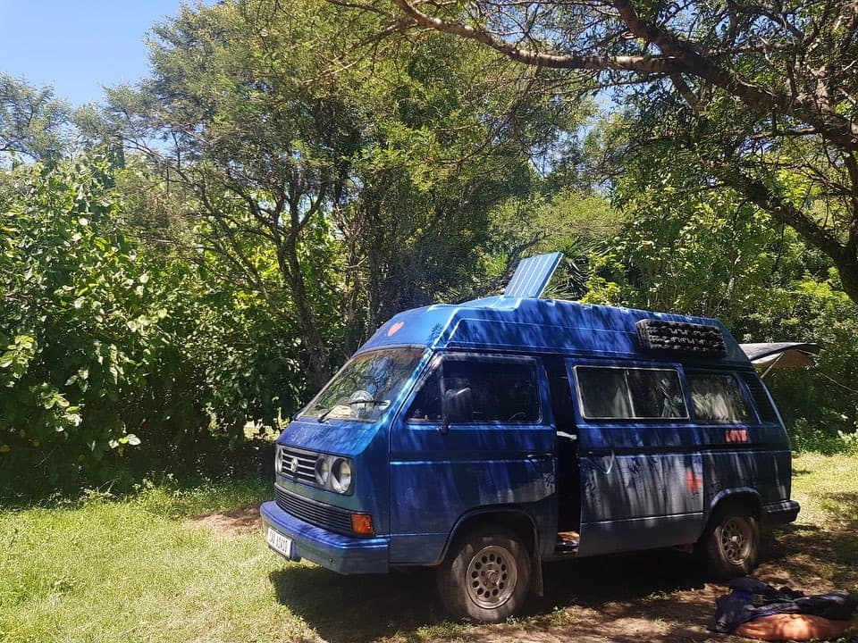 Van-friendly camping at Khula Dharma